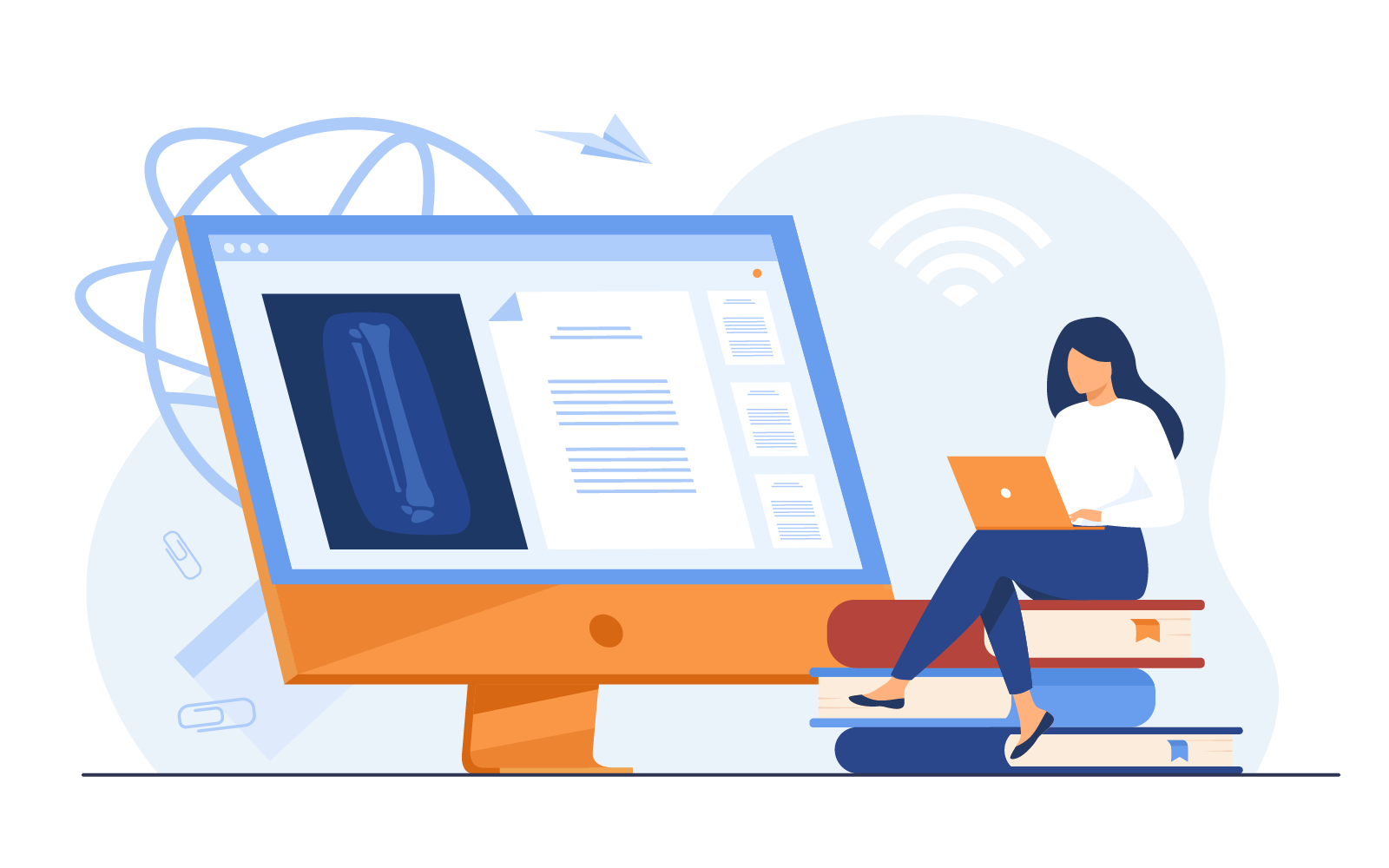 Patient Portal Illustration